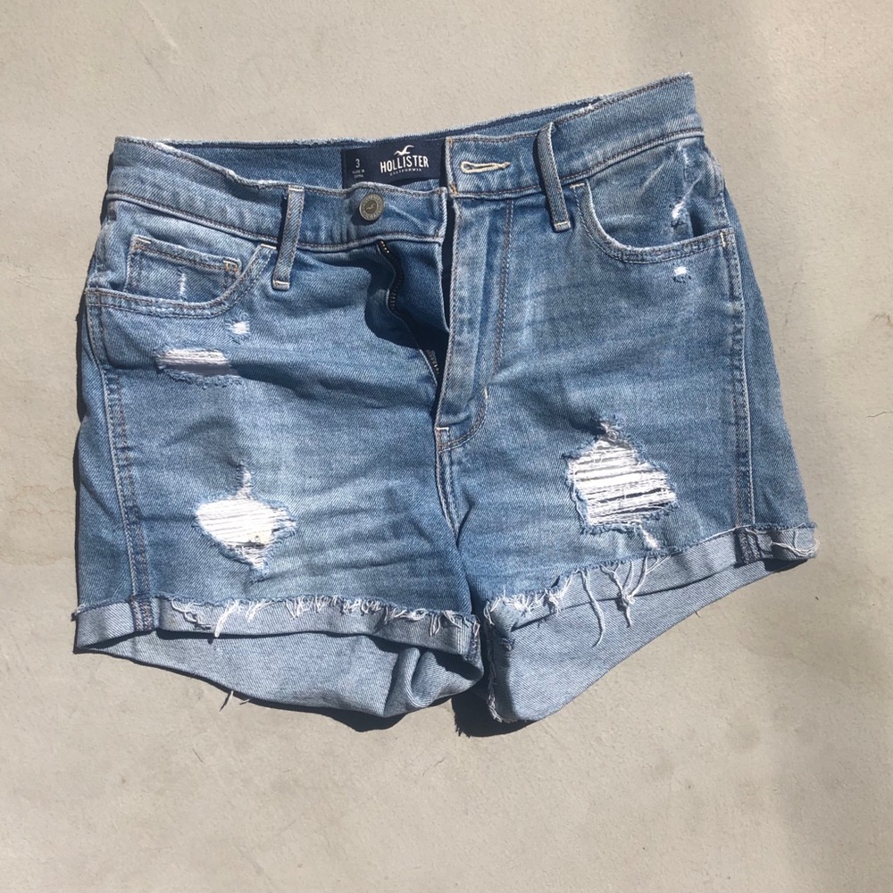Hollister High Waisted Shorts